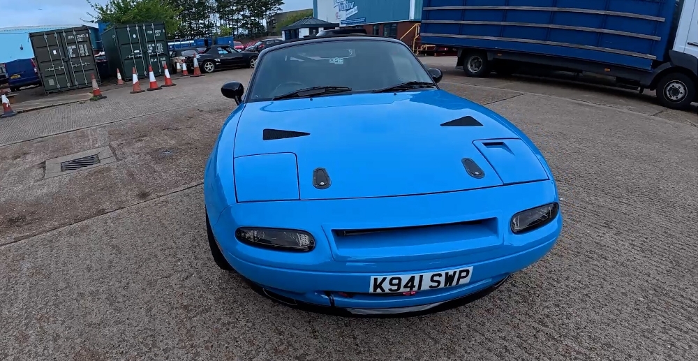 The Mk1 in new Ford Grabber Blue